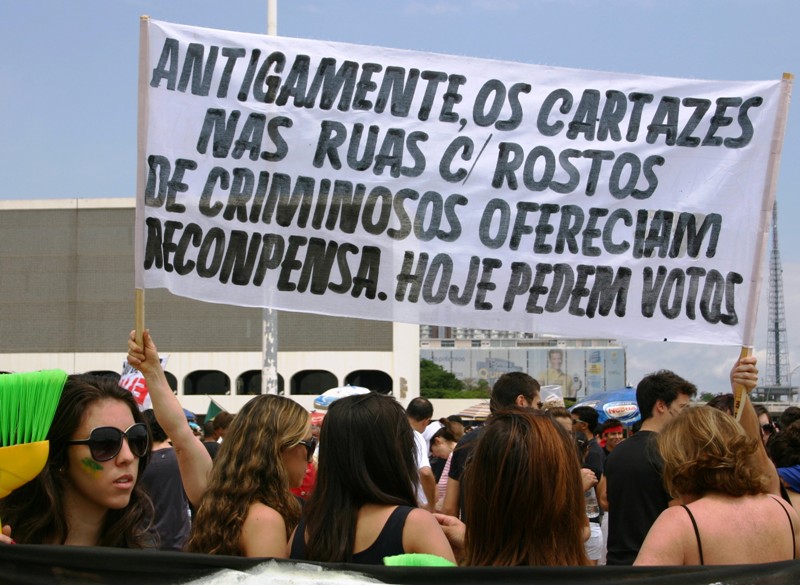 Foto acn - Marcha c Corrupção 12out2011